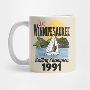 Lake Winnipesaukee Sailing Champion Mug